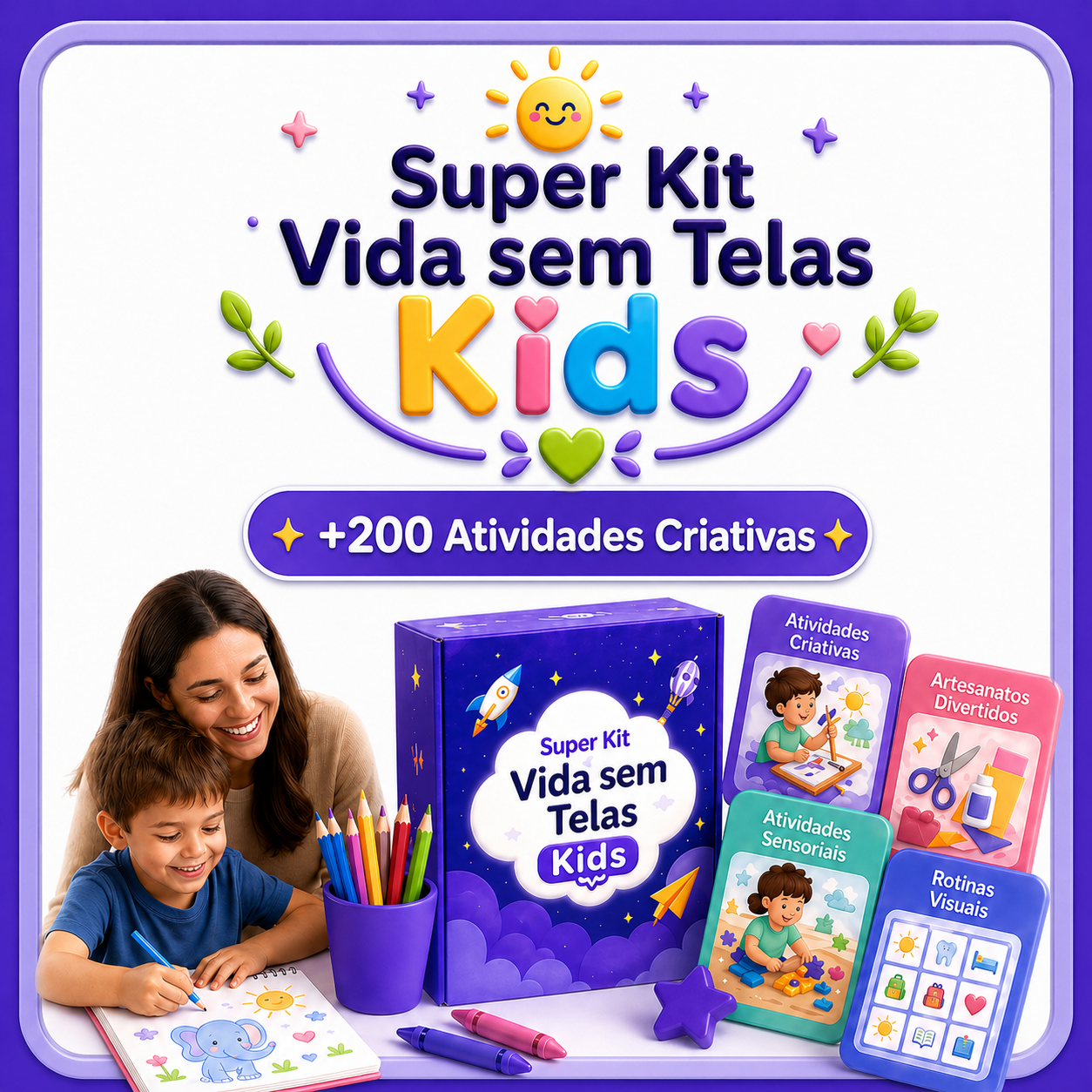 Super Kit Vida sem Telas Kids